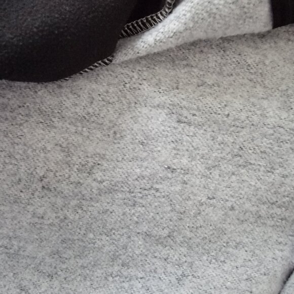 Women's Full-Zip Athletic Jacket Heather Gray & Black - Picture 11 of 14